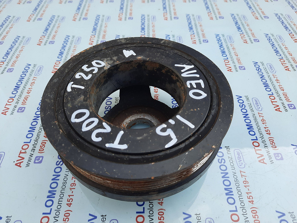 Шкив Коленвала Chevrolet Aveo Шевроле Aвео Т200, Т-250 GM 96336264 Дніпро - зображення 4