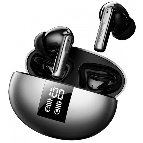 Bluetooth-гарнітура Proove Thunder Buds SE TWS with ANC (APP) Silver (TWTBSE01AP03) (Код товару:4168 Харьков - изображение 2