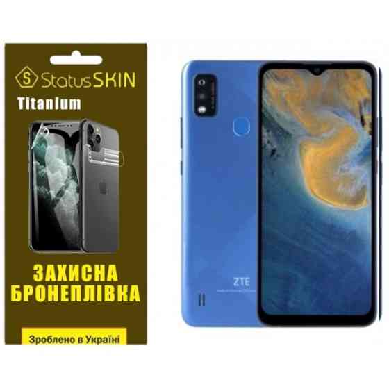 Поліуретанова плівка StatusSKIN Titanium для ZTE Blade A51 Глянцева Харьков