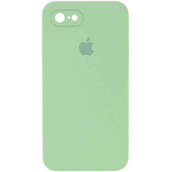 Чехол Silicone Case Square Full Camera Protective (AA) для Apple iPhone 7/8/SE (2020) (4.7") Херсон