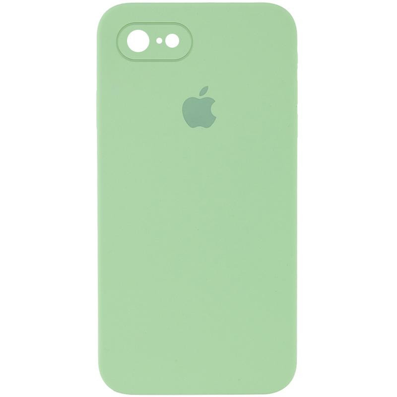 Чехол Silicone Case Square Full Camera Protective (AA) для Apple iPhone 7/8/SE (2020) (4.7") Херсон - зображення 4