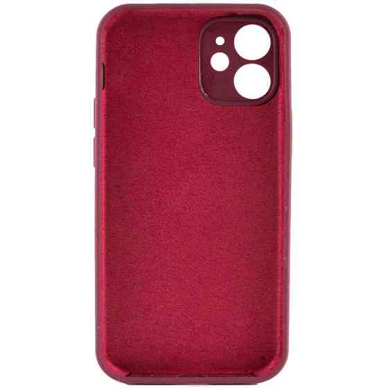 Чехол Silicone Case Full Camera Protective (AA) NO LOGO для Apple iPhone 12 (6.1") Херсон
