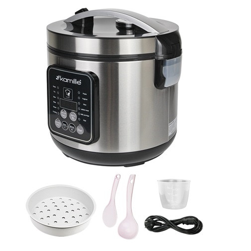 Мультиварка Kamille KM-6831 700 Вт серебристая Київ - зображення 3