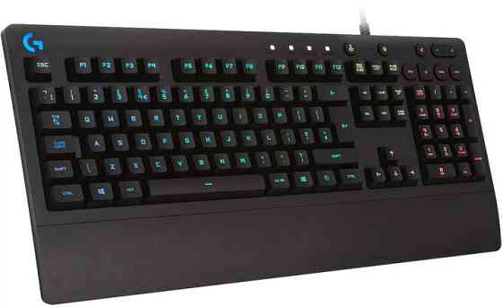 Клавиатура компьютерная проводная Logitech G213 Prodigy RGB Gaming Keyboard UKR L920-010740 черная Київ