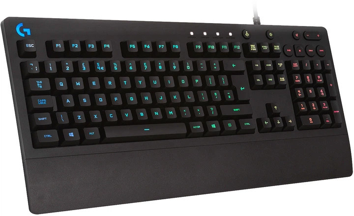 Клавиатура компьютерная проводная Logitech G213 Prodigy RGB Gaming Keyboard UKR L920-010740 черная Київ - зображення 1
