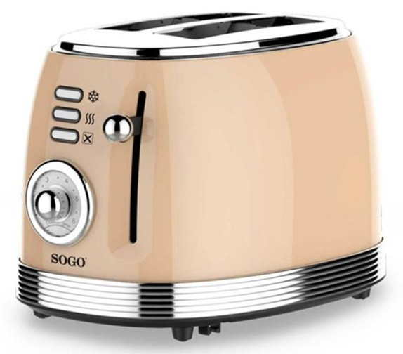 Тостер SOGO Retro SS-5470 850 Вт кремовый Киев - изображение 1