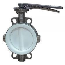 Затвор "Баттерфляй" н/ж  Ду 150 (Регулирующая поворотная заслонка межфланцевая  нержавеющая P221) Київ - зображення 4