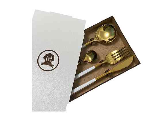 Набор столовых приборов белый на 4 персоны Киев