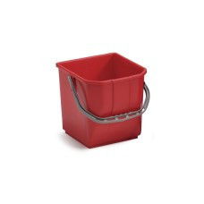 Ведро пластик красное 15 л Киев - изображение 1