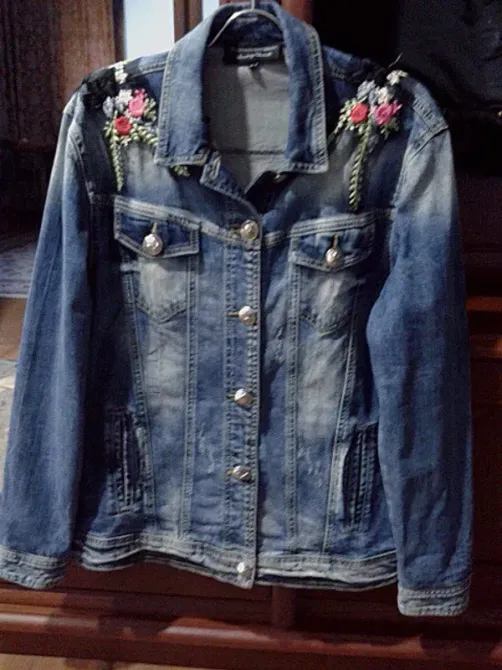 Женская джинсовая куртка Днепр - изображение 1