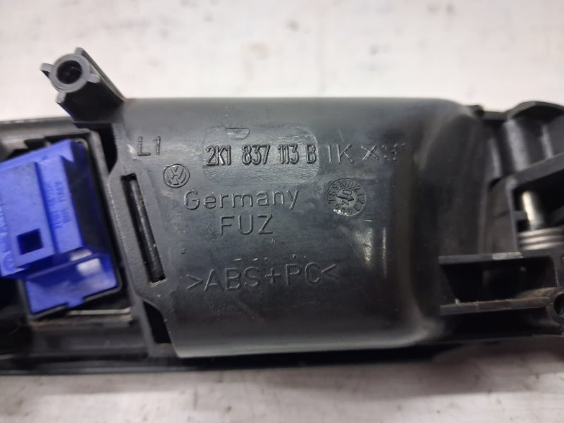 Ручка двери внутреняя передняя левая Volkswagen Caddy 2K 1.9 DIESEL BJB 2003 (б/у) Киев - изображение 4