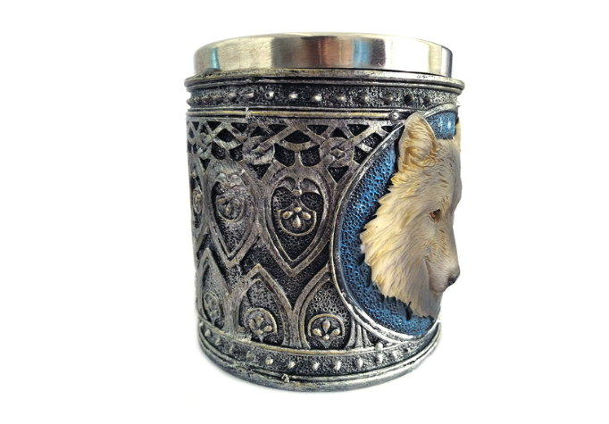 Кружка Чашка Волк 3 Нержавеющая сталь Київ - зображення 12