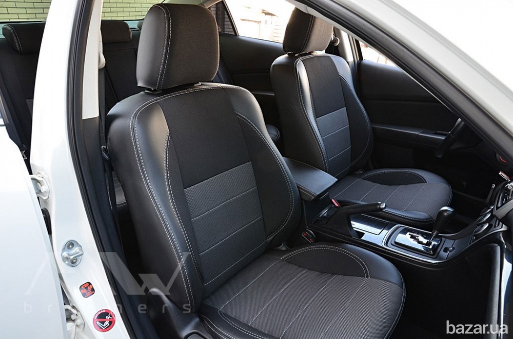 Авточехлы на сидения от "MW-Brothers" на Mazda Дніпро - зображення 2