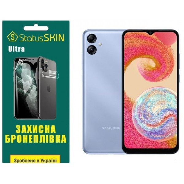 Поліуретанова плівка StatusSKIN Ultra на екран Samsung A04e A042/M04 M045/F04 E045 Глянцева (Код тов Харків - зображення 1