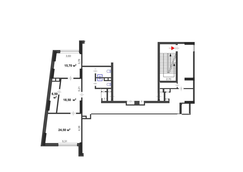 долгосрочная аренда офисное помещение Киев, Днепровский, 16000 грн./мес. Київ - зображення 9