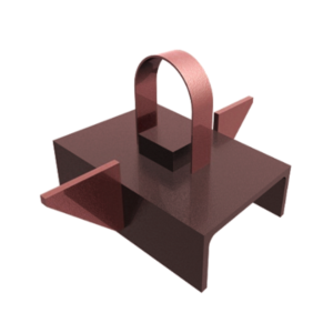 Опори нерухомі хомутові (Т3.00). Опори нерухомі лобові чотирьохупорні. Опори нерухомі лобові двохупо Київ - зображення 1