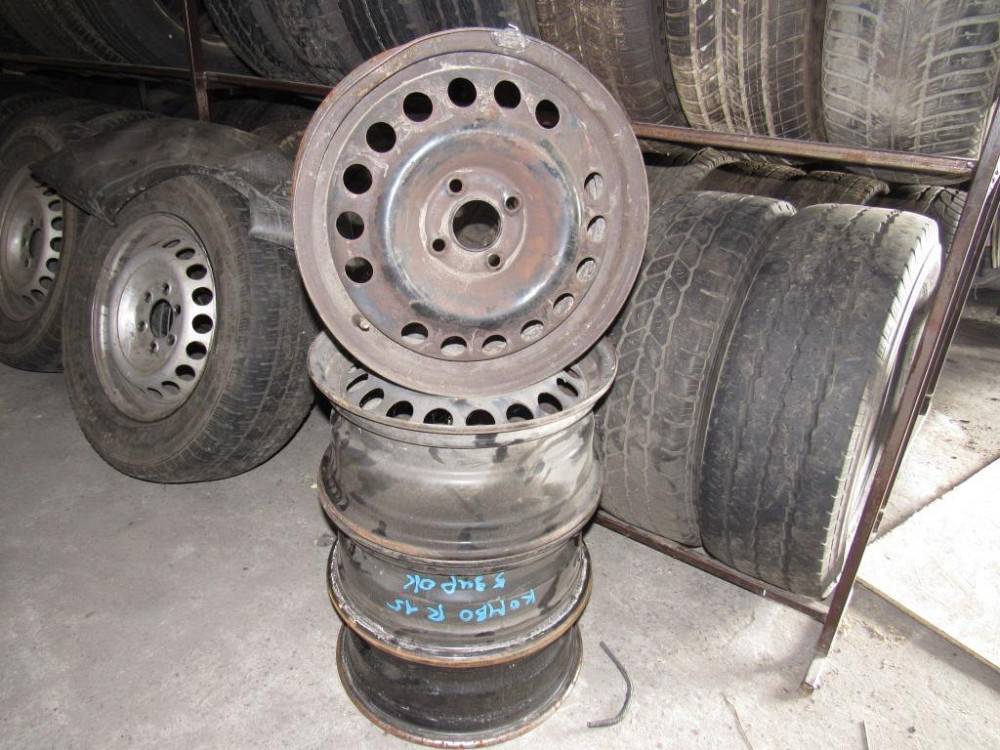 Диск колесный металлический Opel Combo R15 2001-2011 Ковель - зображення 3