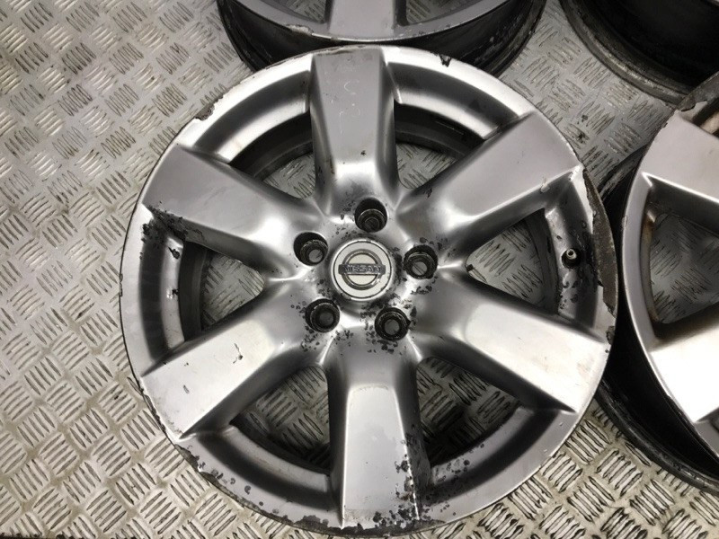 Диски титан комплект R17 Nissan X-Trail T31 2.0 DIESEL M9R 2007 (б/у) Киев - изображение 4