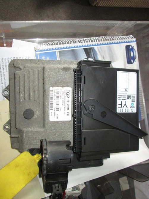 Блок управления двигателем комплект Opel Combo 1.3 JTD 2001-2011 (FGP 55194018 YU) Ковель - изображение 1
