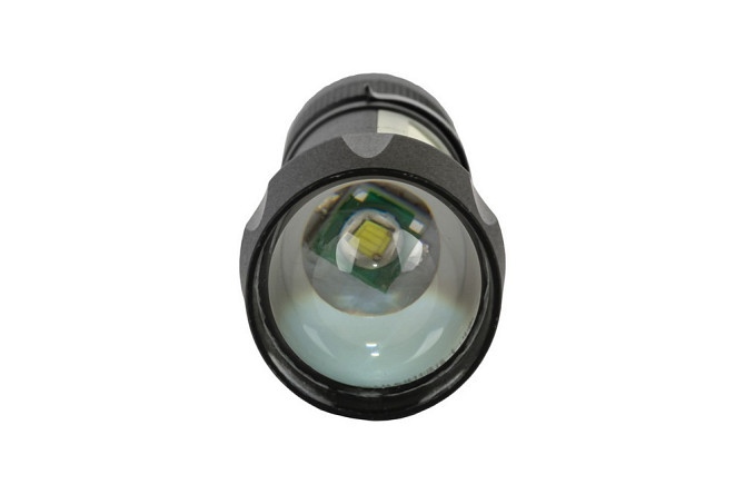 Фонарь с регулировкой фокуса WERTVOLL 3 режима LED/COB LED Li-ion 800 mAh/t 8000 K/100 lum AL 91х26  Харьков - изображение 5