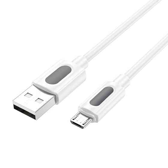 Дата кабель Borofone BX114 Structure USB to MicroUSB 2.4A (1m) Херсон