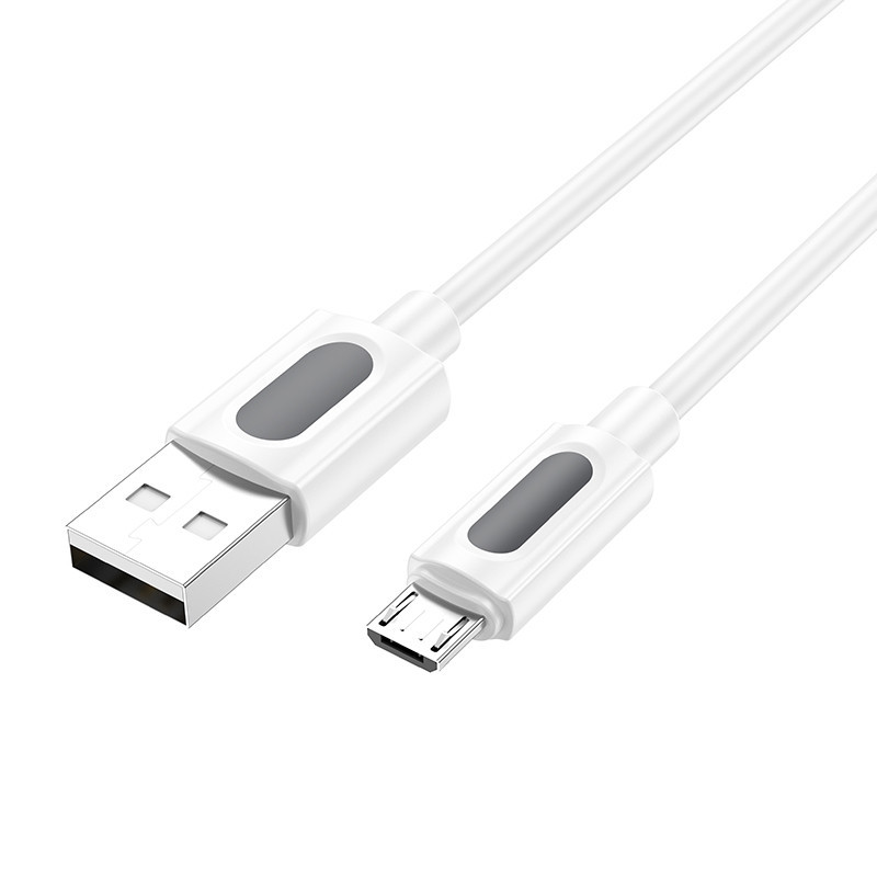 Дата кабель Borofone BX114 Structure USB to MicroUSB 2.4A (1m) Херсон - изображение 3
