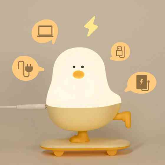 Ночник L63 Chicken on a Skateboard Херсон