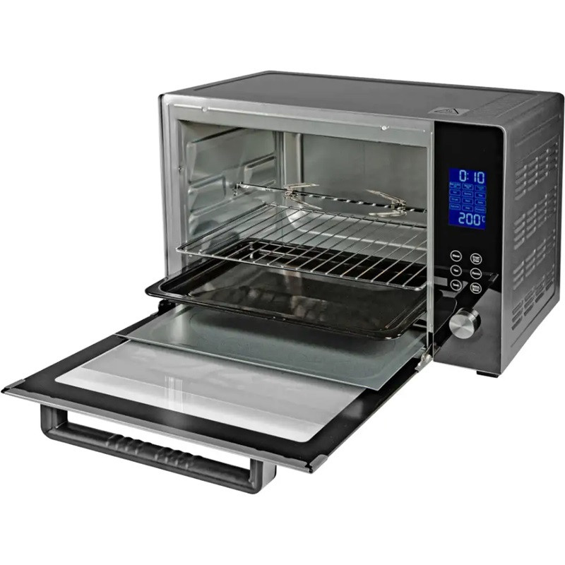 Электропечь Liberton LEO-601E Silver 60 л серебристая Київ - зображення 3