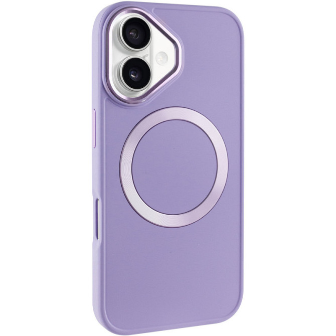 TPU чехол Bonbon Metal Style with MagSafe для Apple iPhone 16 (6.1") Херсон - зображення 7