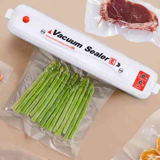 Вакууматор с пакетами Vacuum Sealer E ZWPA-001-orange 90 Вт оранжевый Киев