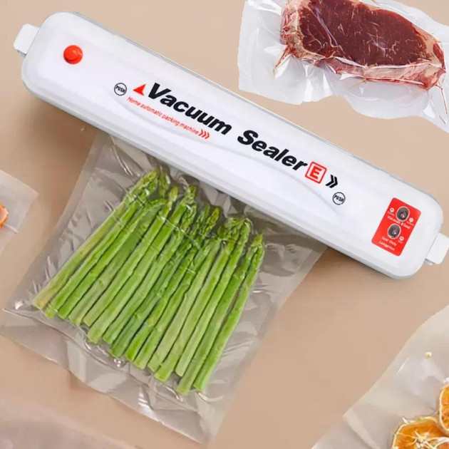 Вакууматор с пакетами Vacuum Sealer E ZWPA-001-orange 90 Вт оранжевый Київ - зображення 1