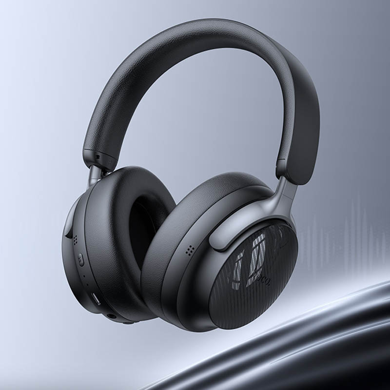 Уценка Накладные беспроводные наушники Hoco W53 Plus Tone ANC Херсон - зображення 4