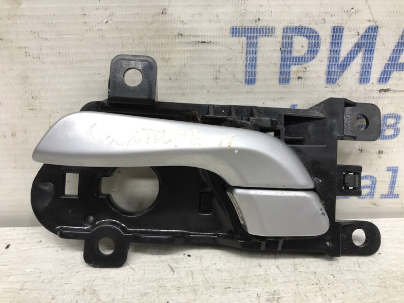 Ручка двери внутренняя левая Hyundai Santa fe DM 2.2 DIESEL D4HB 2012 (б/у) Киев - изображение 1