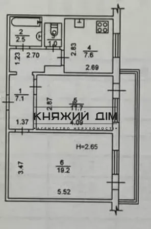 Продаж 2 км. кв. вул. Райдужна,11а код 21146673 Киев - изображение 1