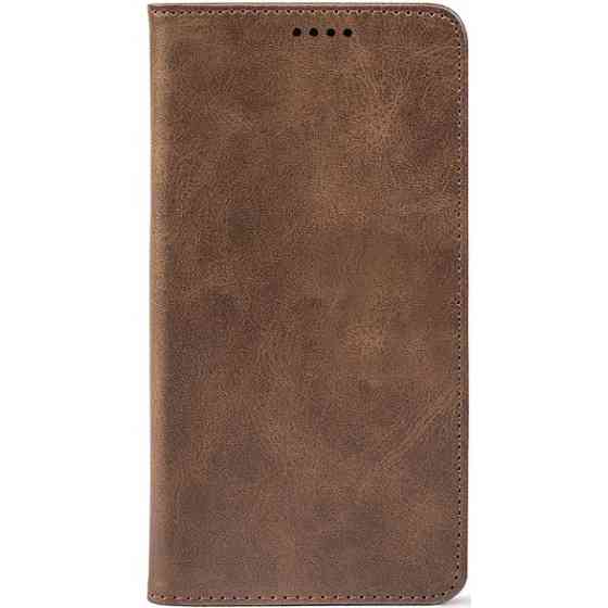 Чохол-книжка Crazy Horse Clasic для Xiaomi Redmi Note 15 Pro 5G Brown (Strong) Харків