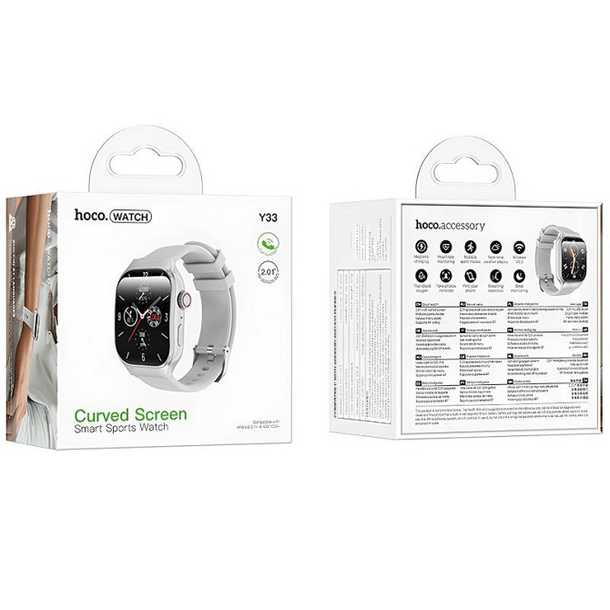 Смарт-часы Hoco Smart Watch Y33 Smart sports watch (call version) Херсон - изображение 4