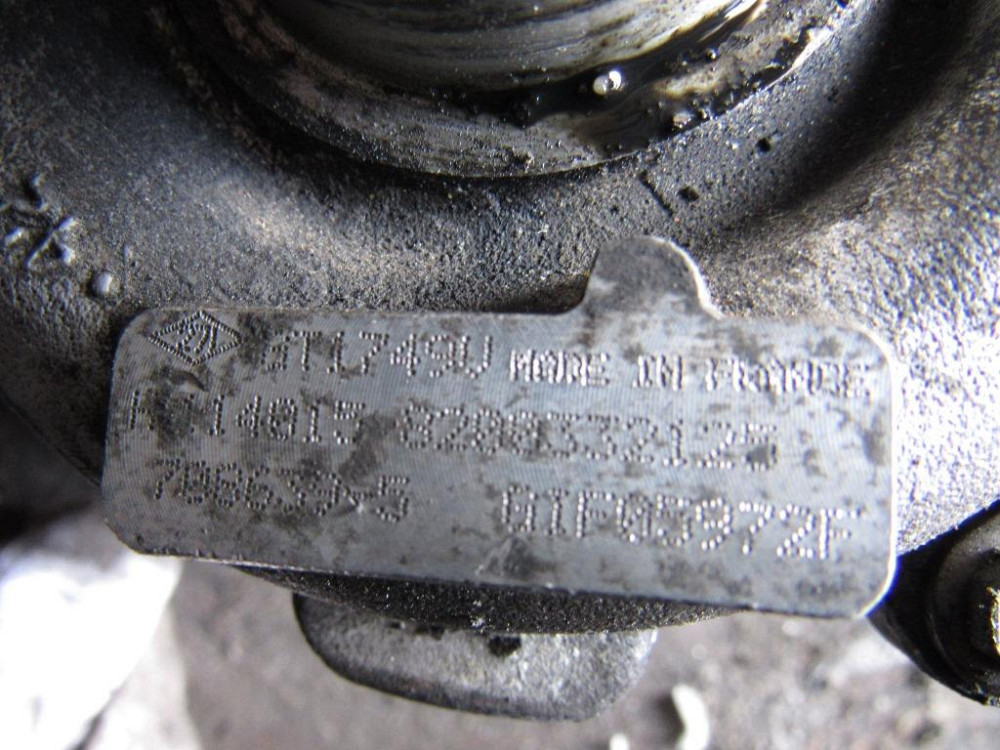 Турбина Renault Scenic II 1.9 dci 2005-2009 (8200110519-B) Ковель - изображение 8