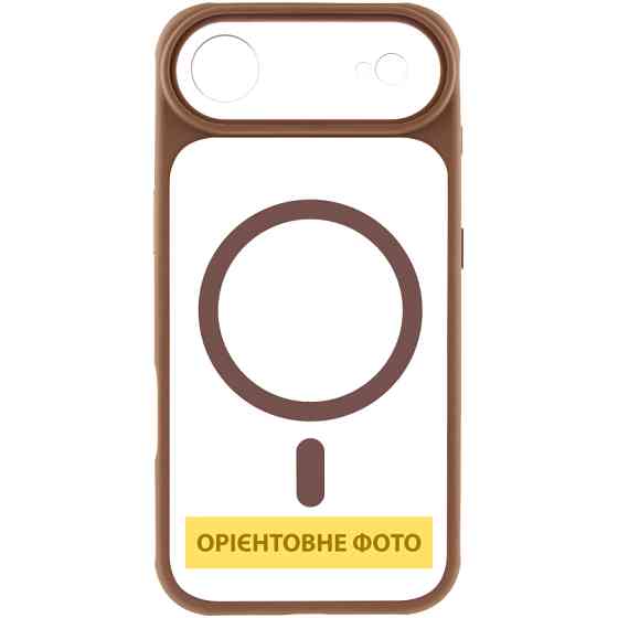 Чехол TPU+PC GETMAN Moon Clear with MagSafe для Apple iPhone 17 Air (6.5") Херсон