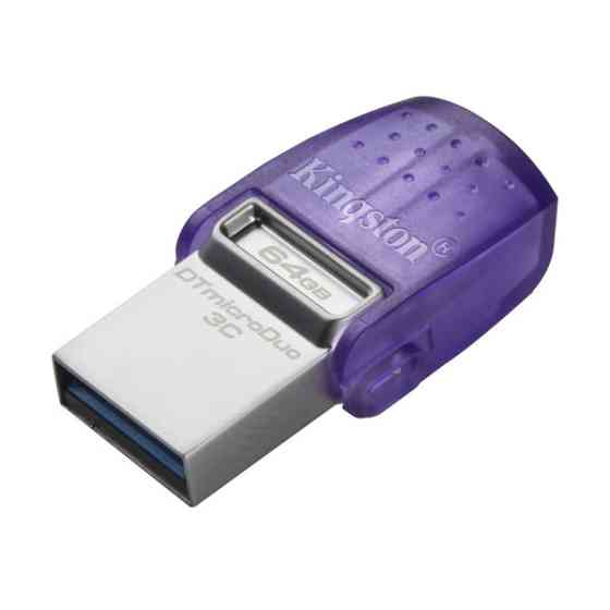 Флеш пам`ять Kingston DataTraveler microDuo 3C 64GB Type-C  (DTDUO3CG3/64GB) Харків