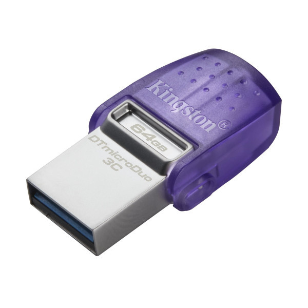 Флеш пам`ять Kingston DataTraveler microDuo 3C 64GB Type-C  (DTDUO3CG3/64GB) Харків - зображення 2