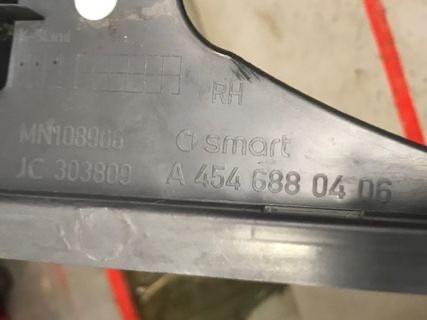 Б/у накладка передней стойки Smart Forfour, A4546880406, MN108906, правая нижняя. Кропивницкий - изображение 2