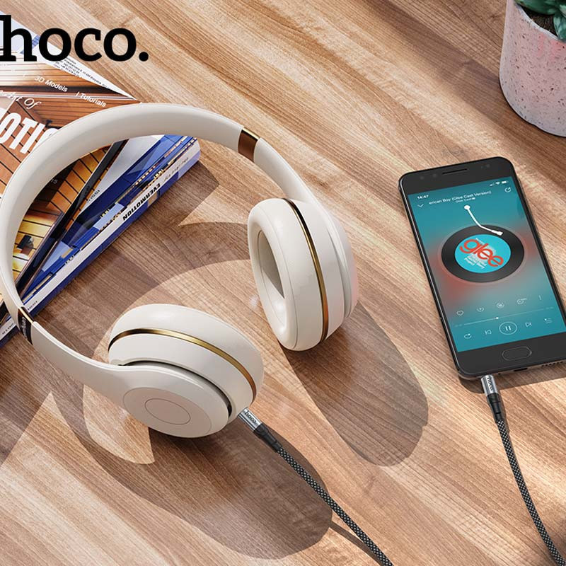 Аудио кабель Aux Hoco UPA26 Fresh (1m) Херсон - зображення 7