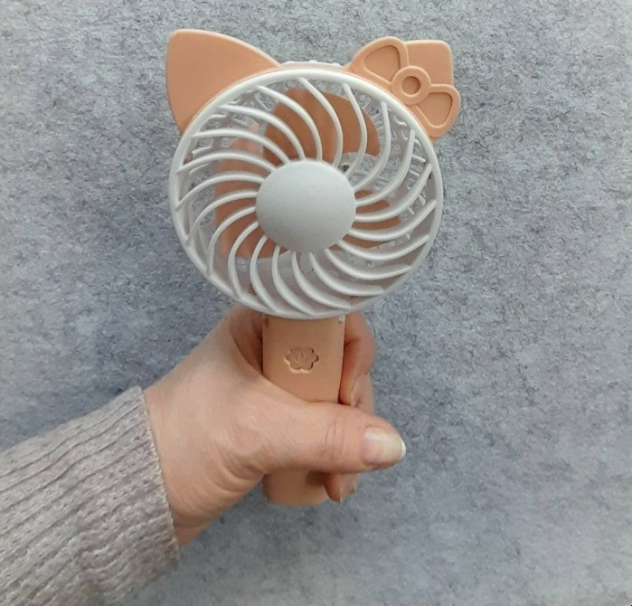 Ручний вентилятор портативний Mini Aero Fan на акумуляторі Косов - изображение 6