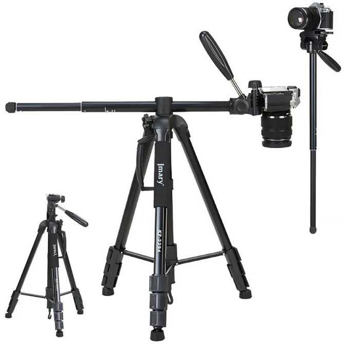Штатив Jmary KP-2294 для съемки 58-179см 2in1 + чехол Херсон - зображення 1