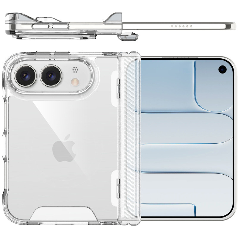 Чехол TPU Space Case transparent для Apple iPhone Duo (5.4/7.6") Херсон - зображення 6
