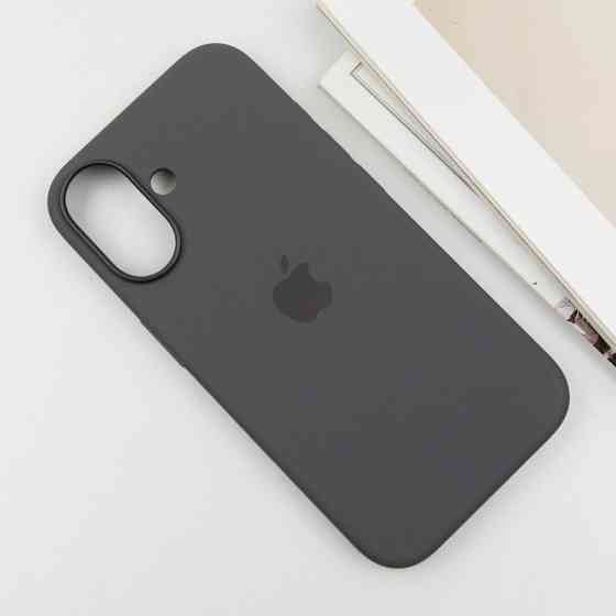 Чехол Silicone case (AAA) with Magsafe and Animation (button) для Apple iPhone 16 (6.1") Херсон
