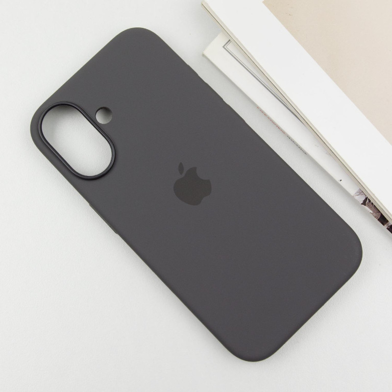 Чехол Silicone case (AAA) with Magsafe and Animation (button) для Apple iPhone 16 (6.1") Херсон - зображення 4
