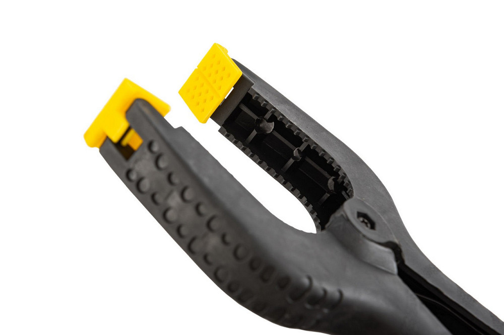 Струбцина столярная MASTERTOOL A-Type пружинная 200 мм захват 95 мм набор 2 шт 07-0595 Харків - зображення 3