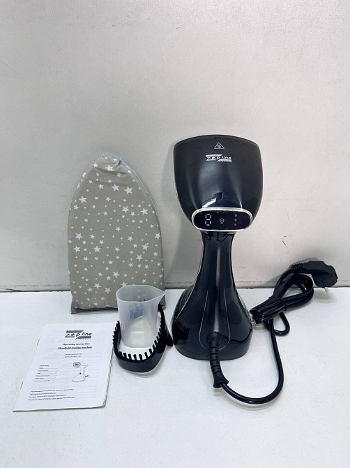 Отпариватель вертикальный ручной для одежды Zepline ZP-210-Black 3000 Вт черный Київ - зображення 11