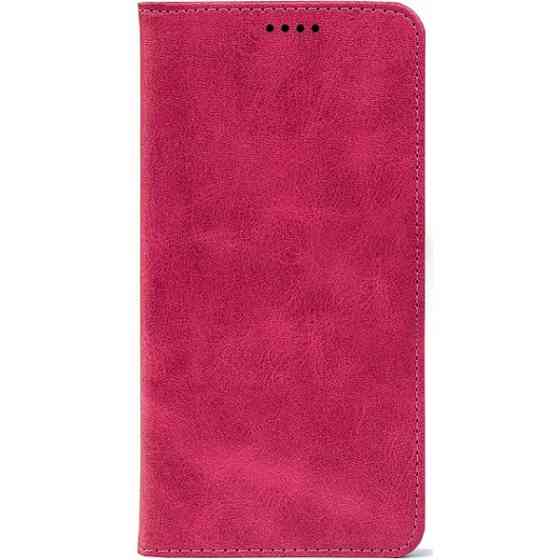 Чохол-книжка Crazy Horse Clasic для Xiaomi Redmi Note 15 Pro 4G Magenta (Strong) Харків